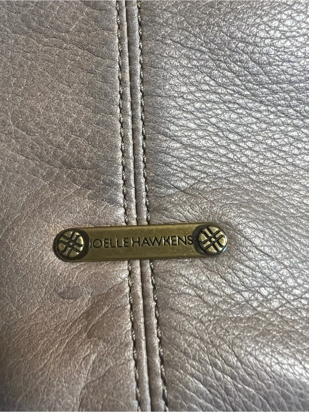 Joelle Hawkens Treesje‎ Line Leather Satchel with Top Handle and Crossbody Strap